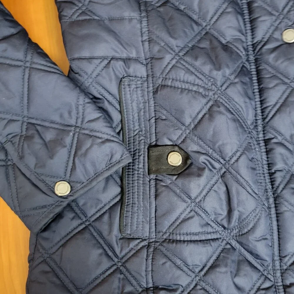 Weatherproof Women's Quilted Navy Jacket - S - Picture 11 of 12